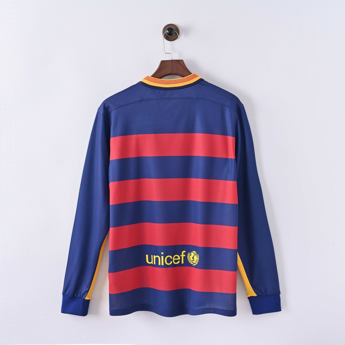 2015-16 FC Barcelona Home Kit - Long Sleeve - Retro Classic Kits