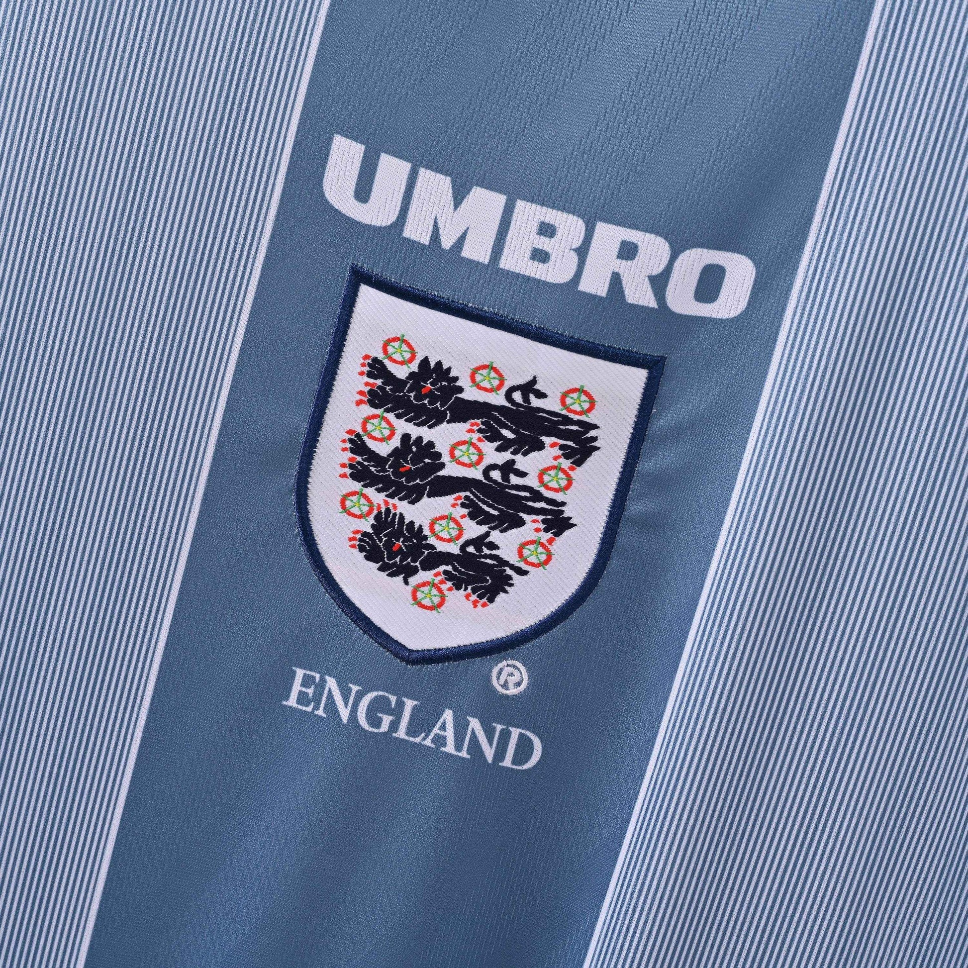 1996 England Away Shirt - Kit Legacy