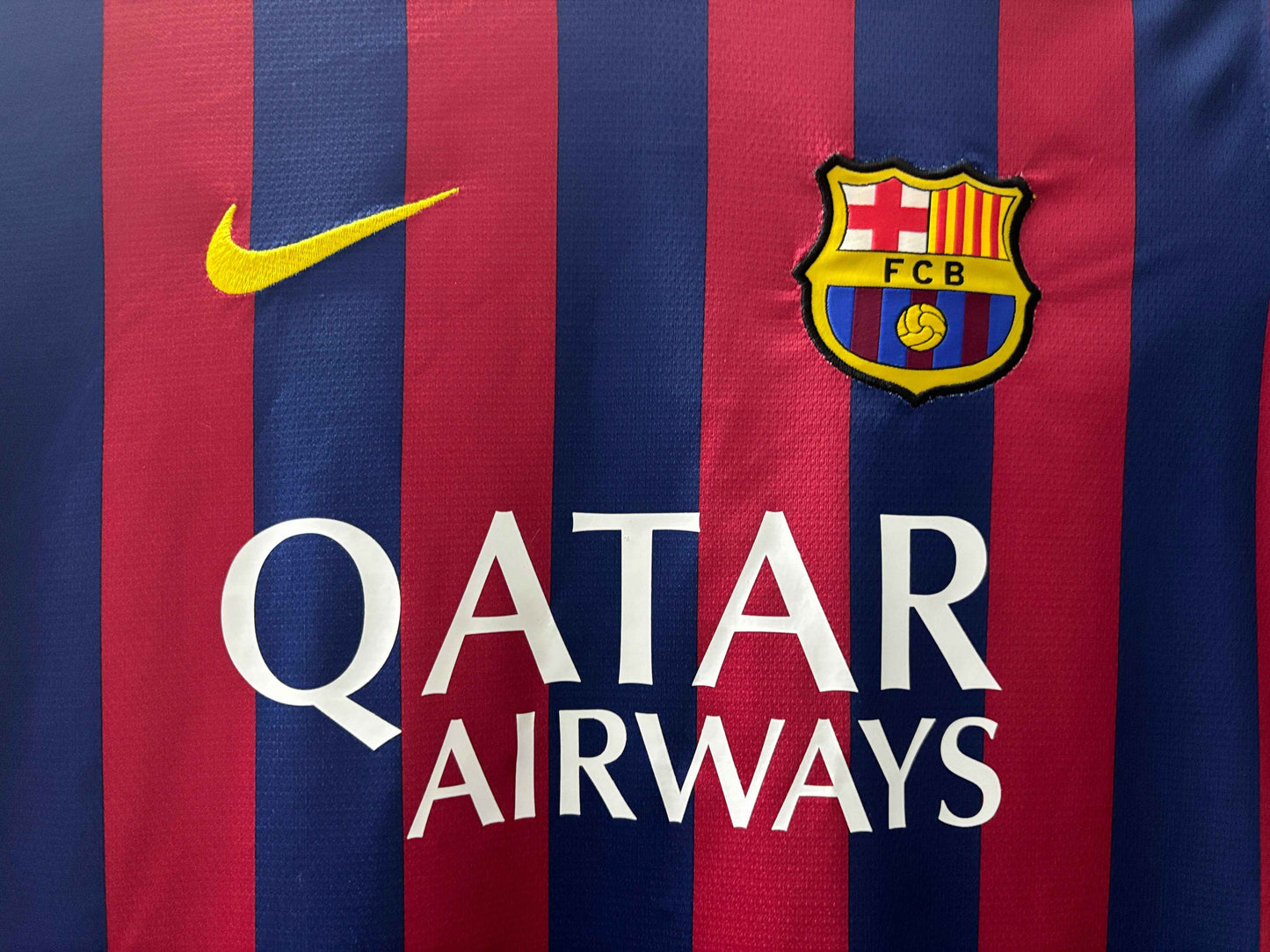2013-14 FC Barcelona Home Shirt - Retro Classic Kits