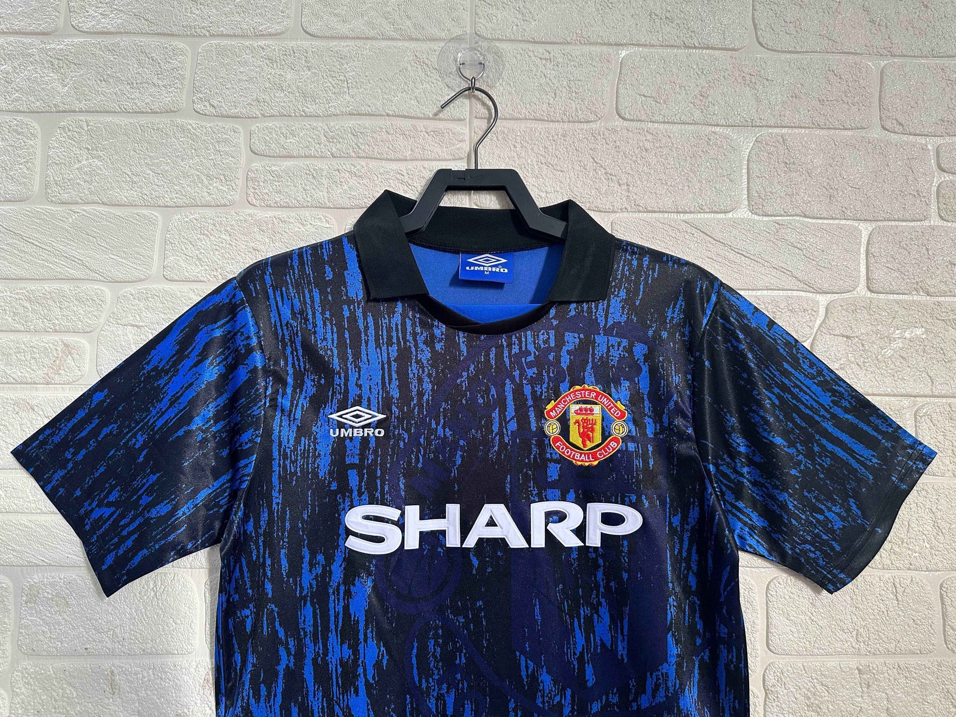 1992-93 Manchester United Away Shirt - Retro Classic Kits