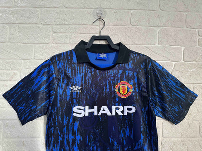 1992-93 Manchester United Away Shirt - Retro Classic Kits