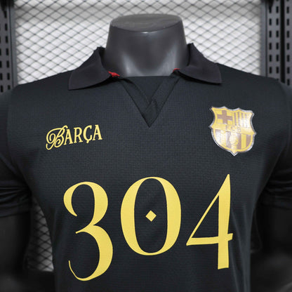 Special Edition FC Barcelona Shirt - Lamine Yamal 304 Black - Retro Classic Kits