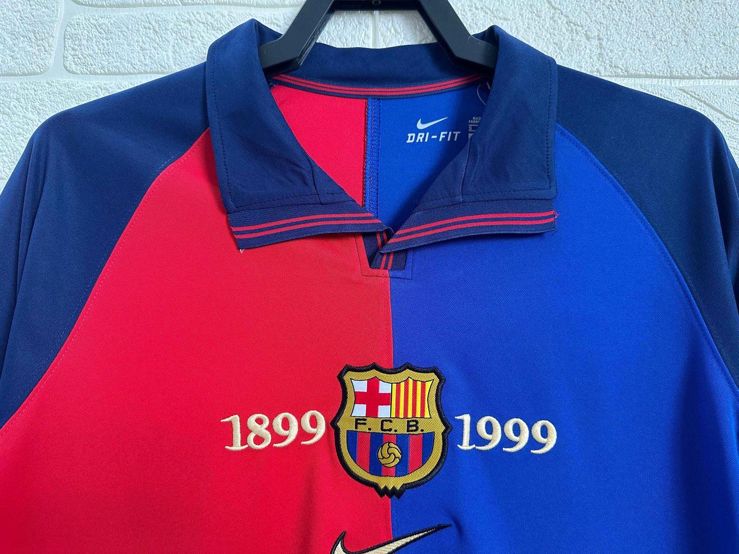 1899-1999 FC Barcelona Home Jersey - Long Sleeve - Retro Classic Kits
