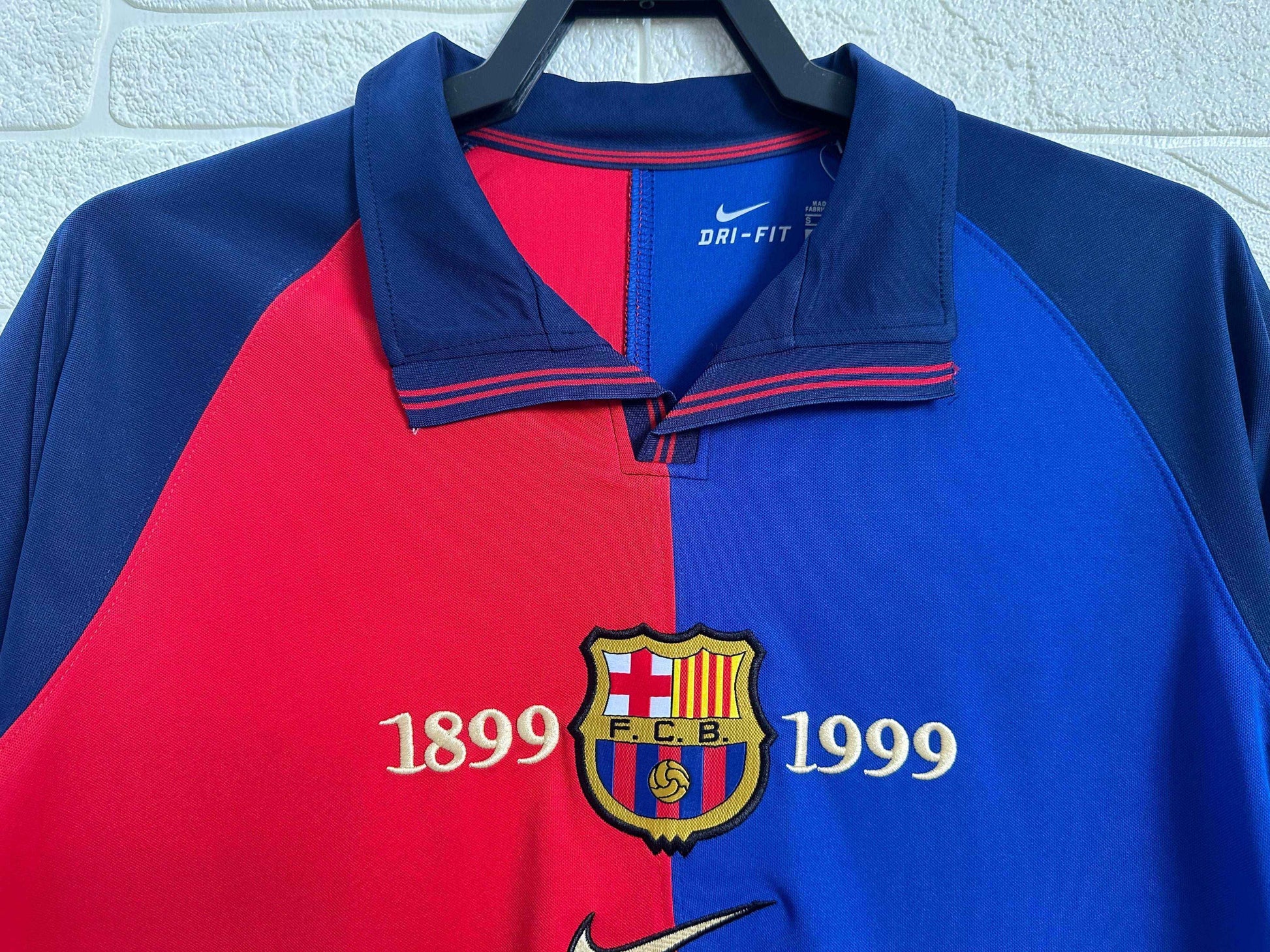1899-1999 FC Barcelona Home Jersey - Long Sleeve - Retro Classic Kits