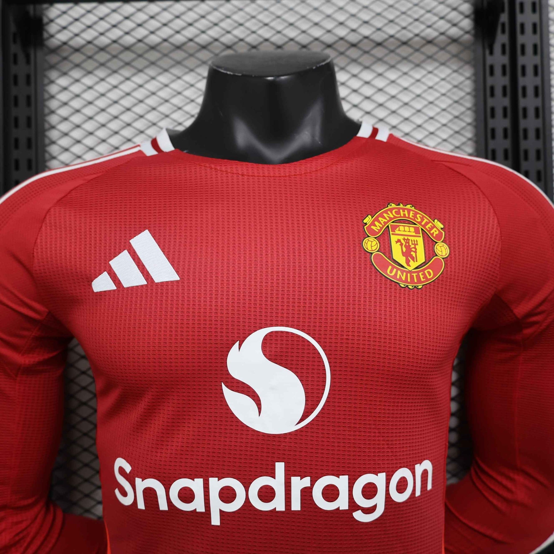 2024-25 Manchester United Home Shirt - Long Sleeve [Player Version] - Kit Legacy