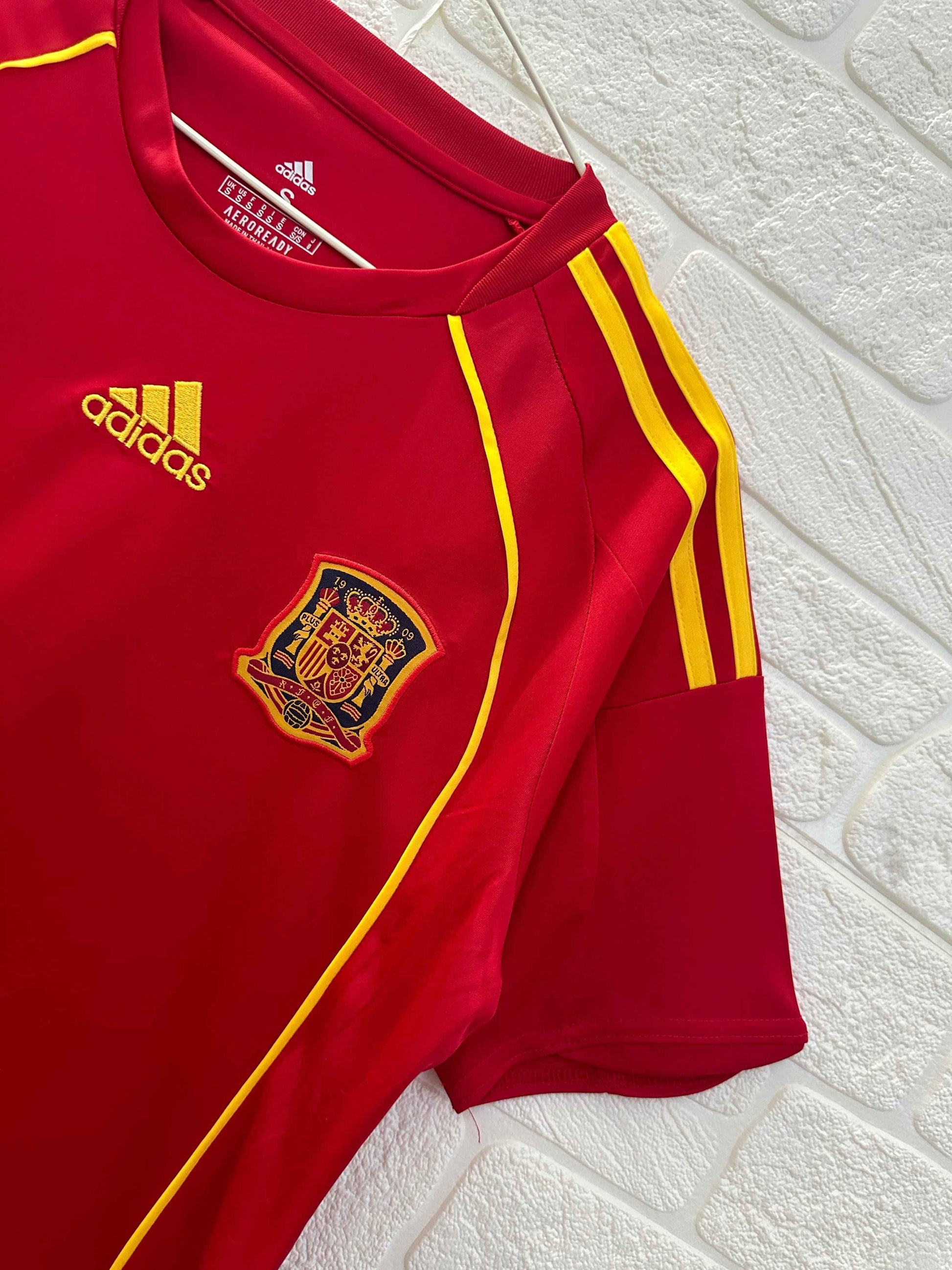 2008 Spain Home Shirt - Retro Classic Kits