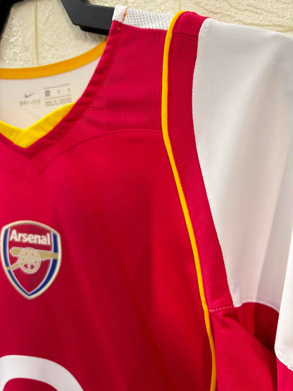 2004-05 Arsenal Home Shirt - Retro Classic Kits