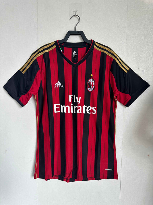 2013-14 AC Milan Home Shirt - Retro Classic Kits