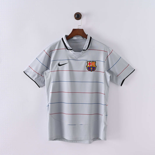 2003-04 FC Barcelona Away Kit - Retro Classic Kits