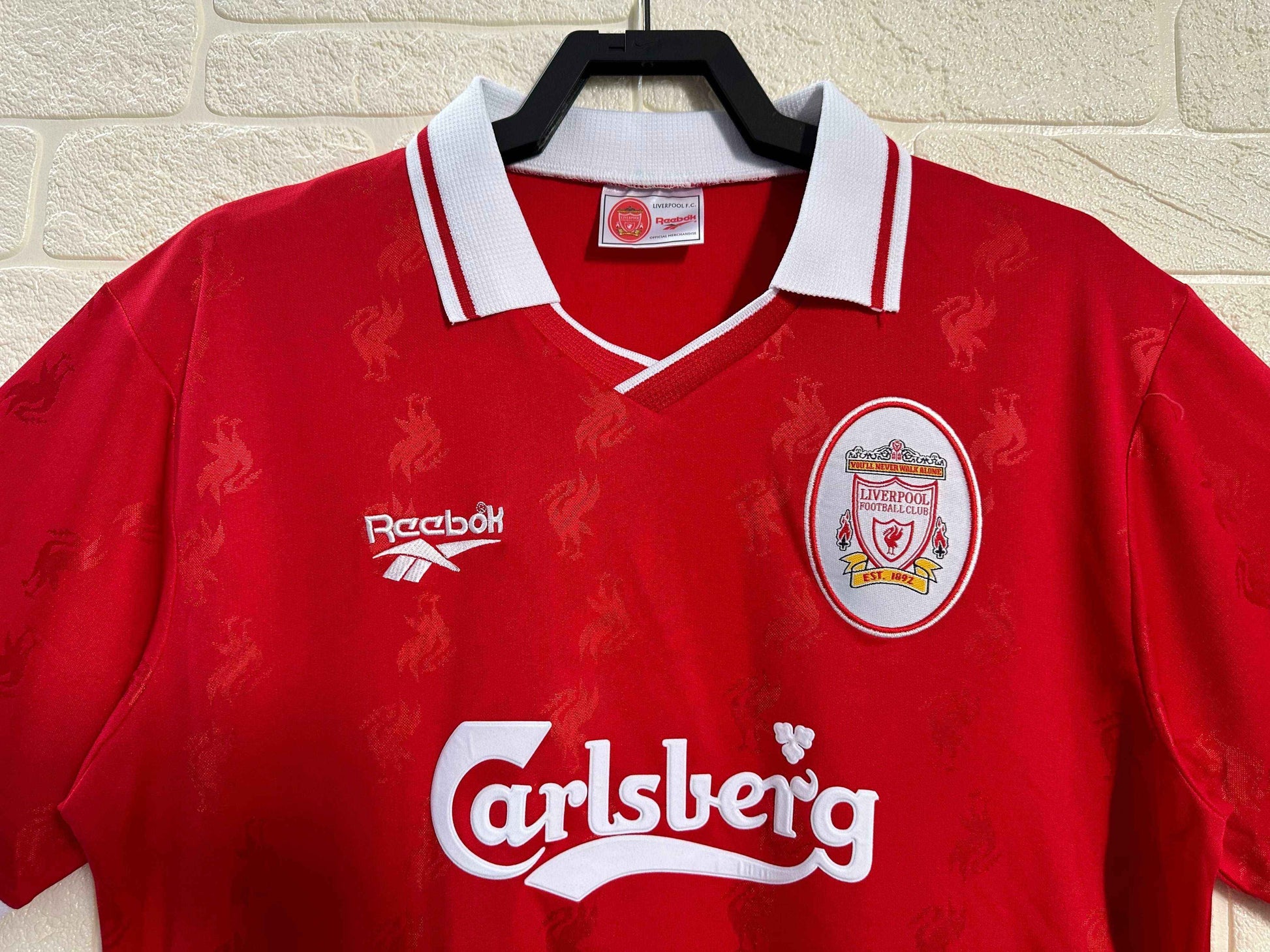 1996-97 Liverpool Home Shirt - Retro Classic Kits