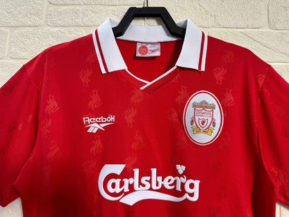 1996-97 Liverpool Home Shirt - Retro Classic Kits