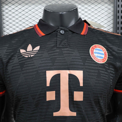 2024-25 Bayern Munich Black Shirt [Player Version] - Kit Legacy