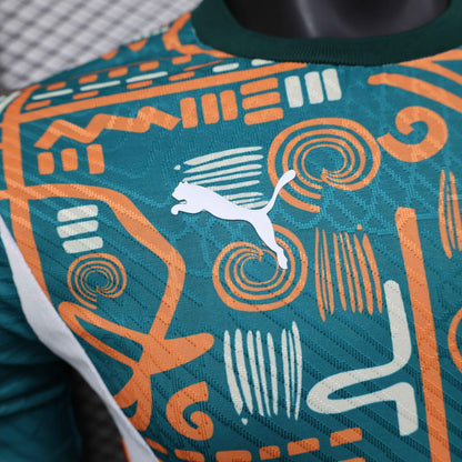 2024-25 Ivory Coast Pre-Match Shirt [Player Version] - Retro Classic Kits