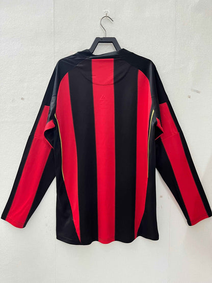 2010-11 AC Milan Home Shirt - Long Sleeve - Kit Legacy