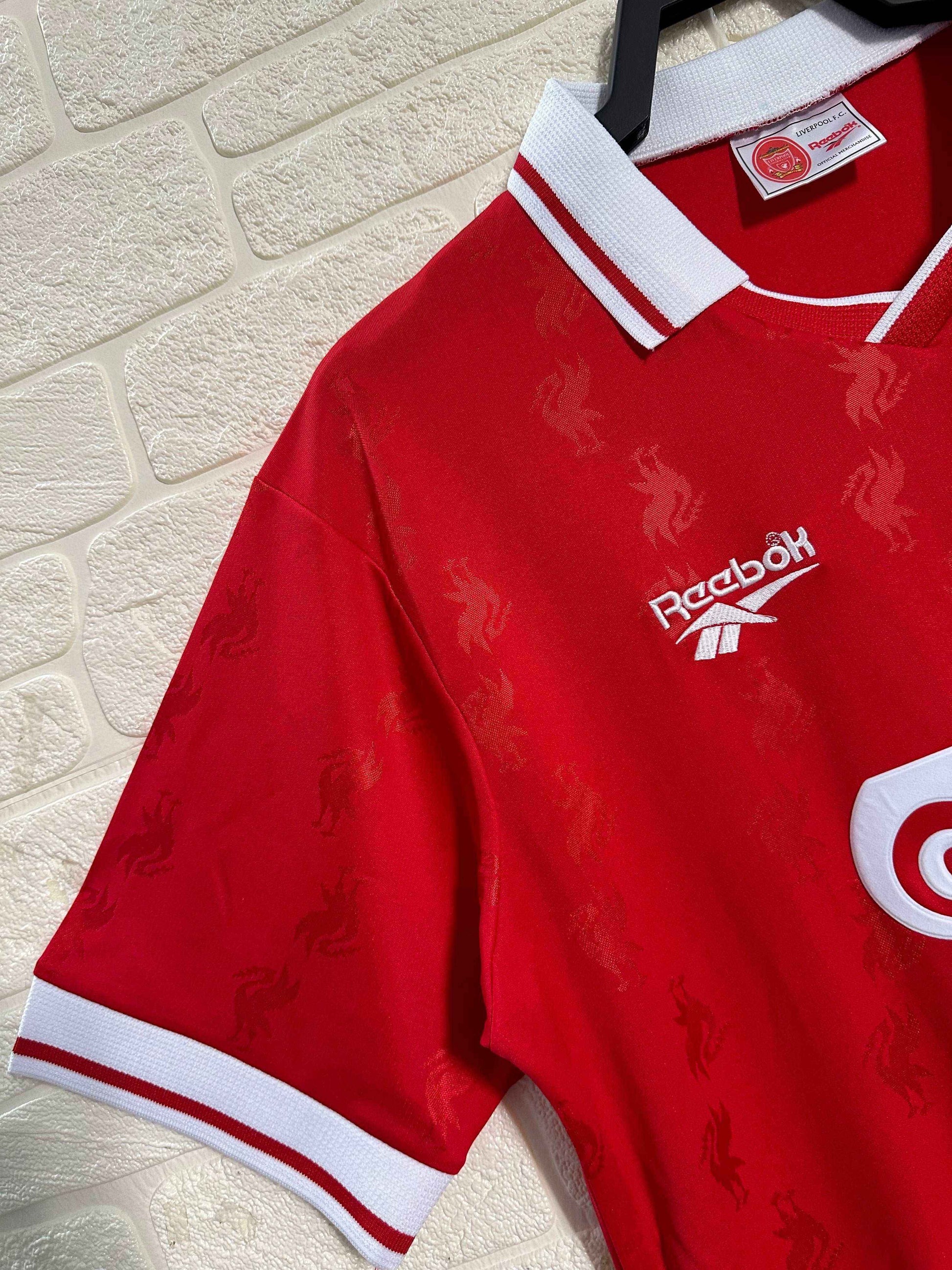 1996-97 Liverpool Home Shirt - Retro Classic Kits