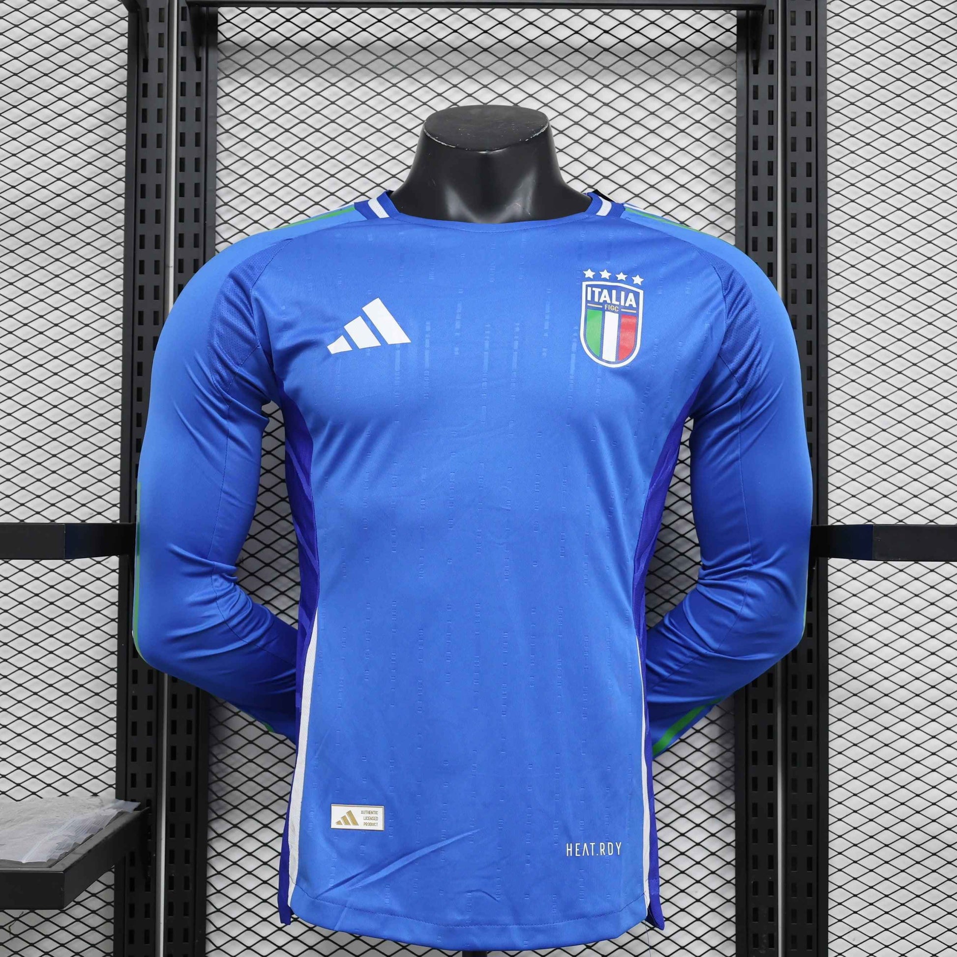 2024 Italy Home Shirt - Long Sleeve [Player Version] - Kit Legacy