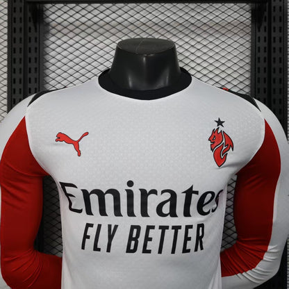 AC Milan 2025-26 Away Kit - Long Sleeve 