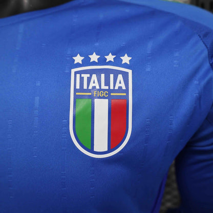 2024 Italy Home Shirt - Long Sleeve [Player Version] - Kit Legacy