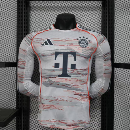 Bayern Munich 2025-26 Away Kit - Long Sleeve 