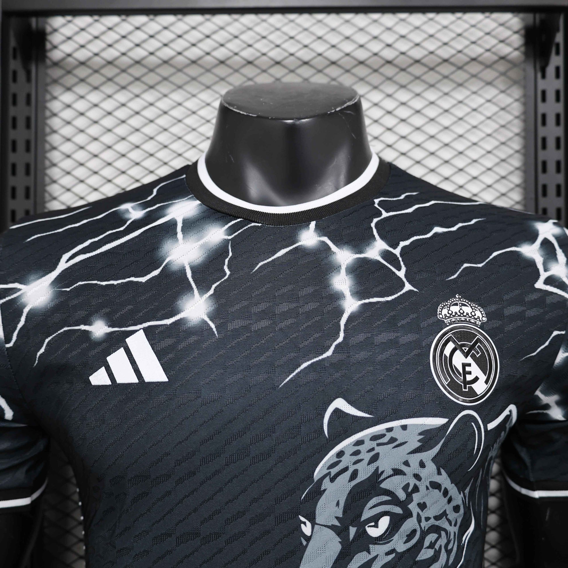 Limited Edition Real Madrid Shirt - Black Panther - Retro Classic Kits