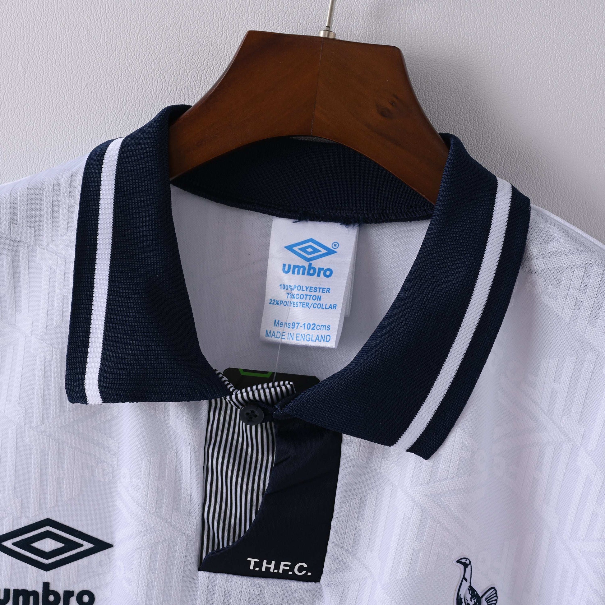 1991-93 Tottenham Hotspurs Home Kit - Retro Classic Kits