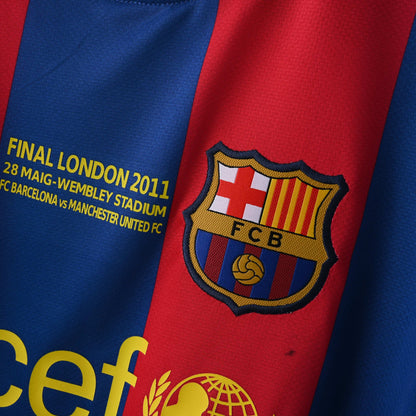 2010-11 FC Barcelona Home Kit - Retro Classic Kits