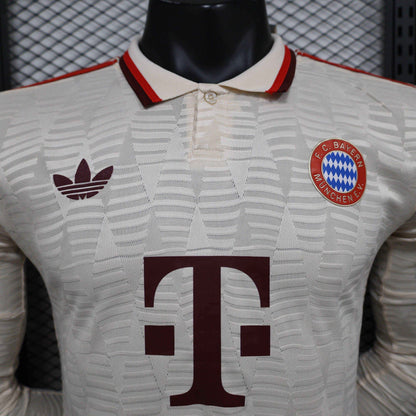 2024-25 Bayern Munich Third Shirt - Long Sleeve [Player Version] - Retro Classic Kits