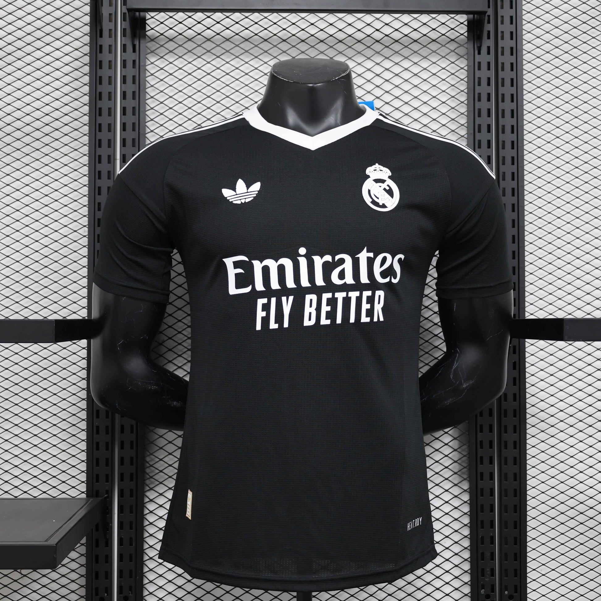 Limited Edition Real Madrid Shirt - Originals Black - Retro Classic Kits