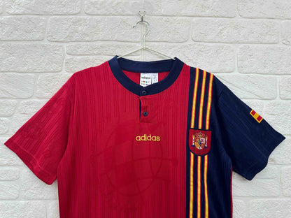 1996 Spain Home Shirt - Retro Classic Kits