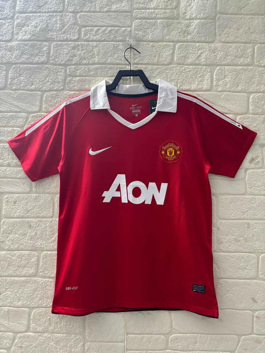 2010-11 Manchester United Home Shirt - Retro Classic Kits