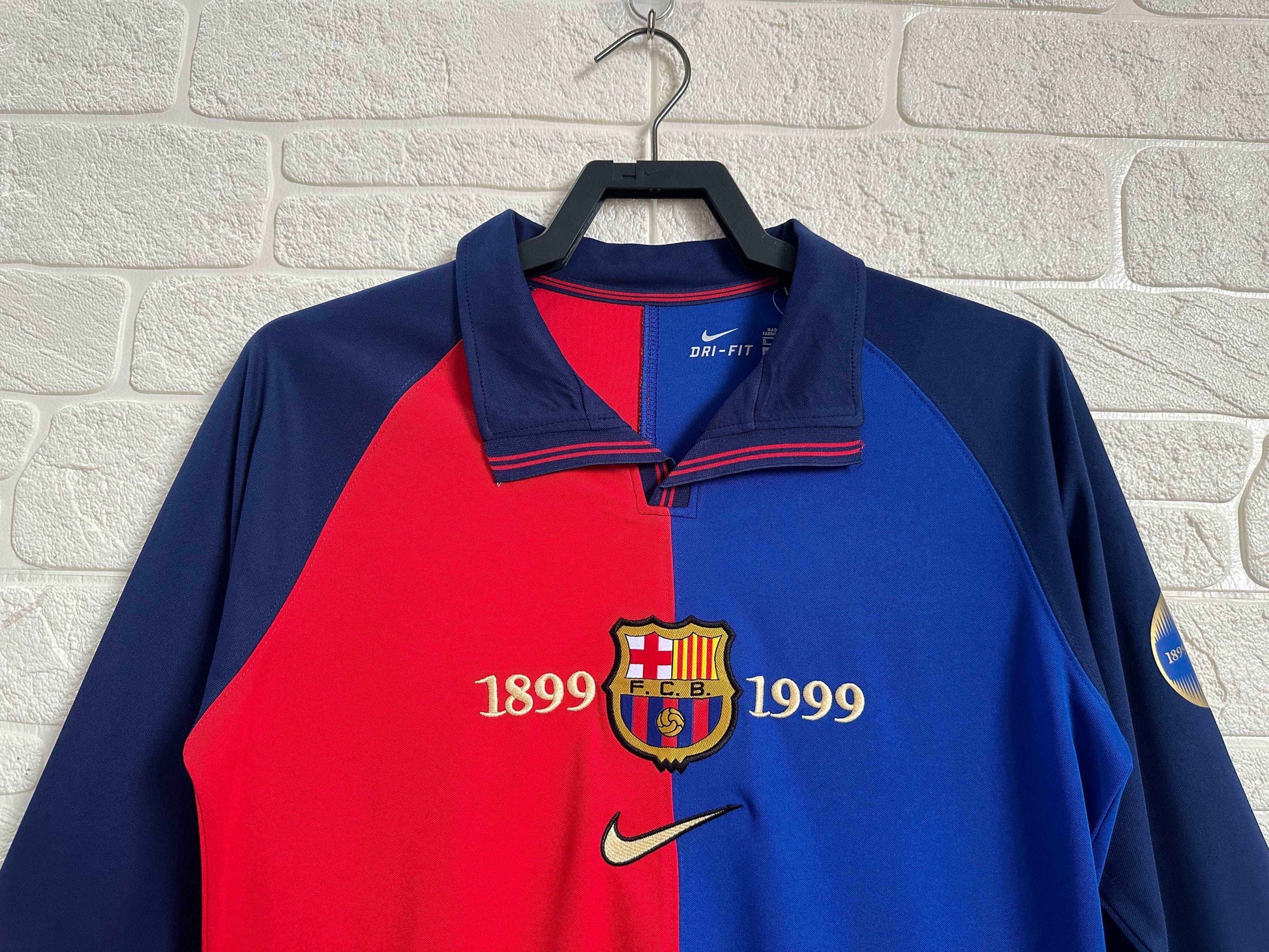 1899-1999 FC Barcelona Home Jersey - Long Sleeve - Retro Classic Kits