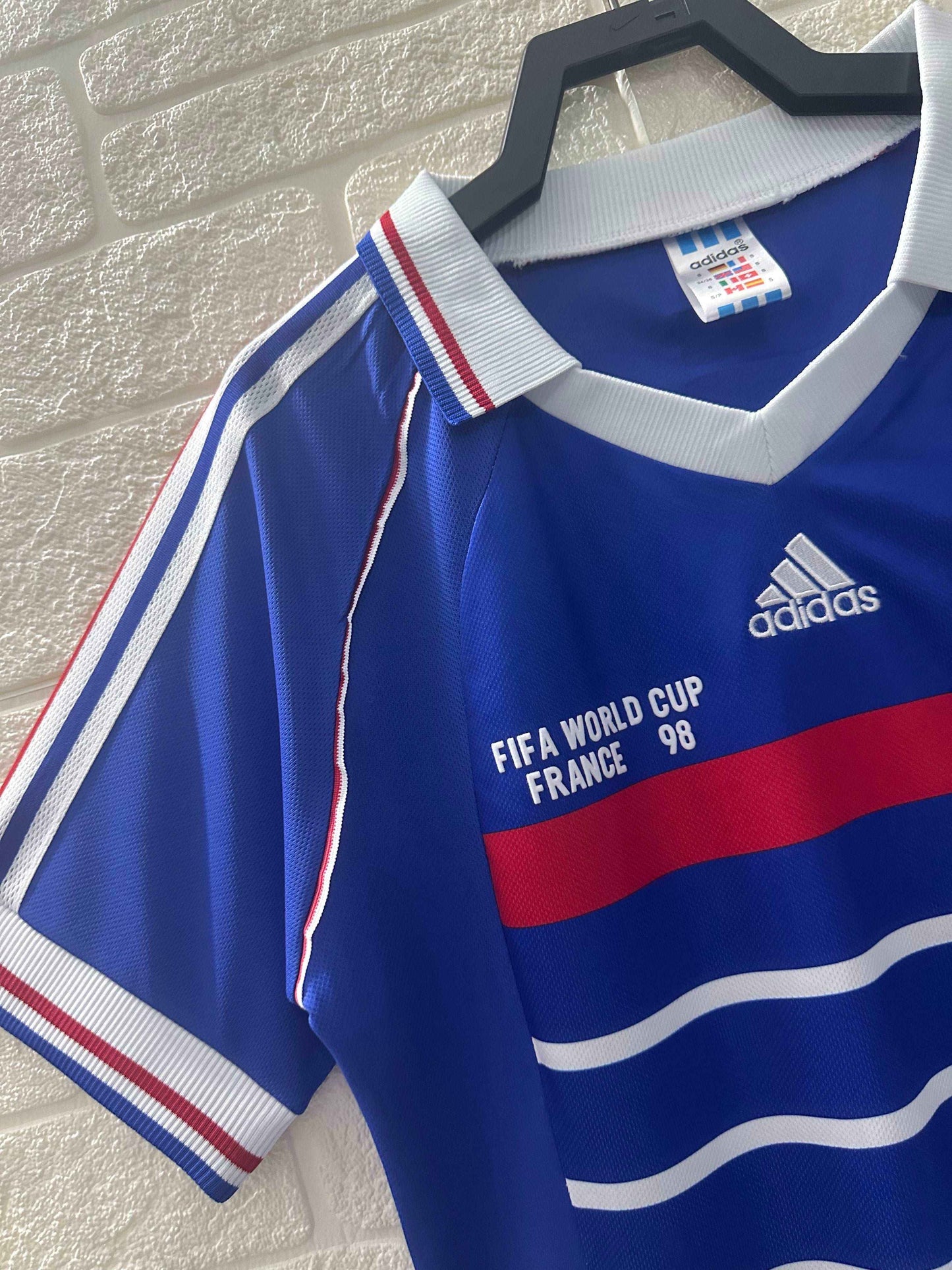 1998 France Home Shirt - Retro Classic Kits