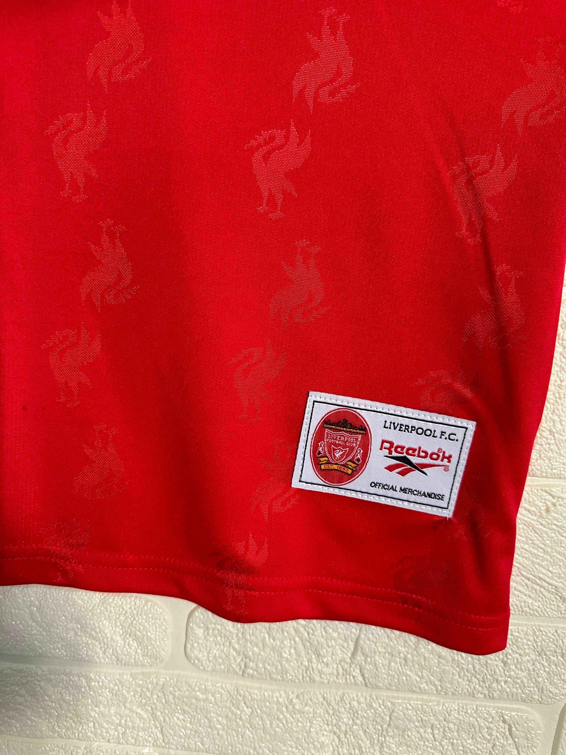 1996-97 Liverpool Home Shirt - Retro Classic Kits