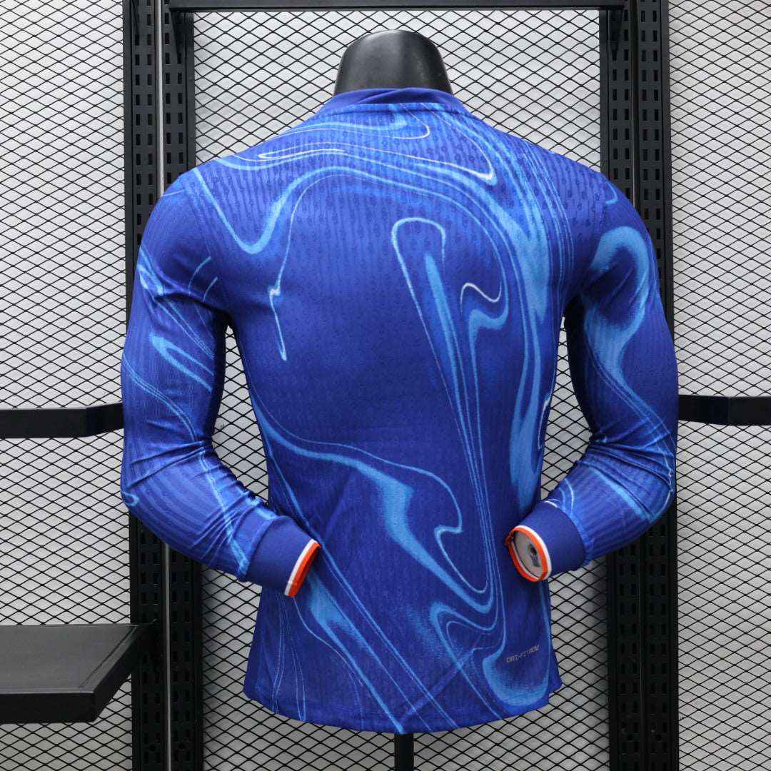 2024-25 Chelsea Home Shirt - Long Sleeve [Player Version] - Retro Classic Kits