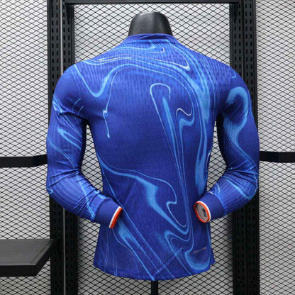2024-25 Chelsea Home Shirt - Long Sleeve [Player Version] - Retro Classic Kits