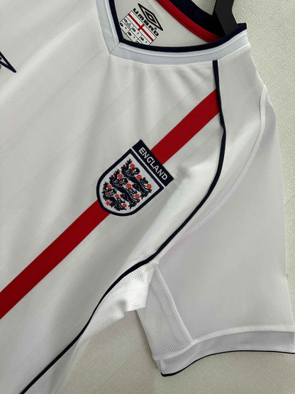 2002 England Home Shirt - Retro Classic Kits