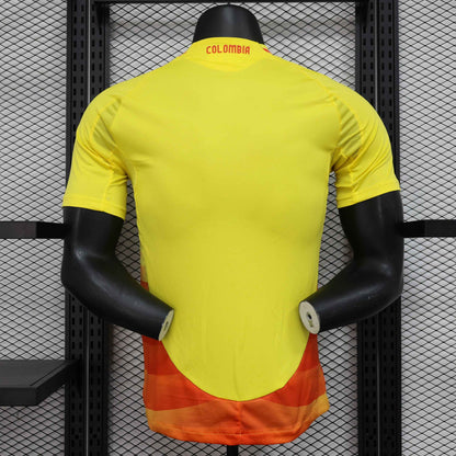 2024 Colombia Home Shirt [Player Version] - Retro Classic Kits