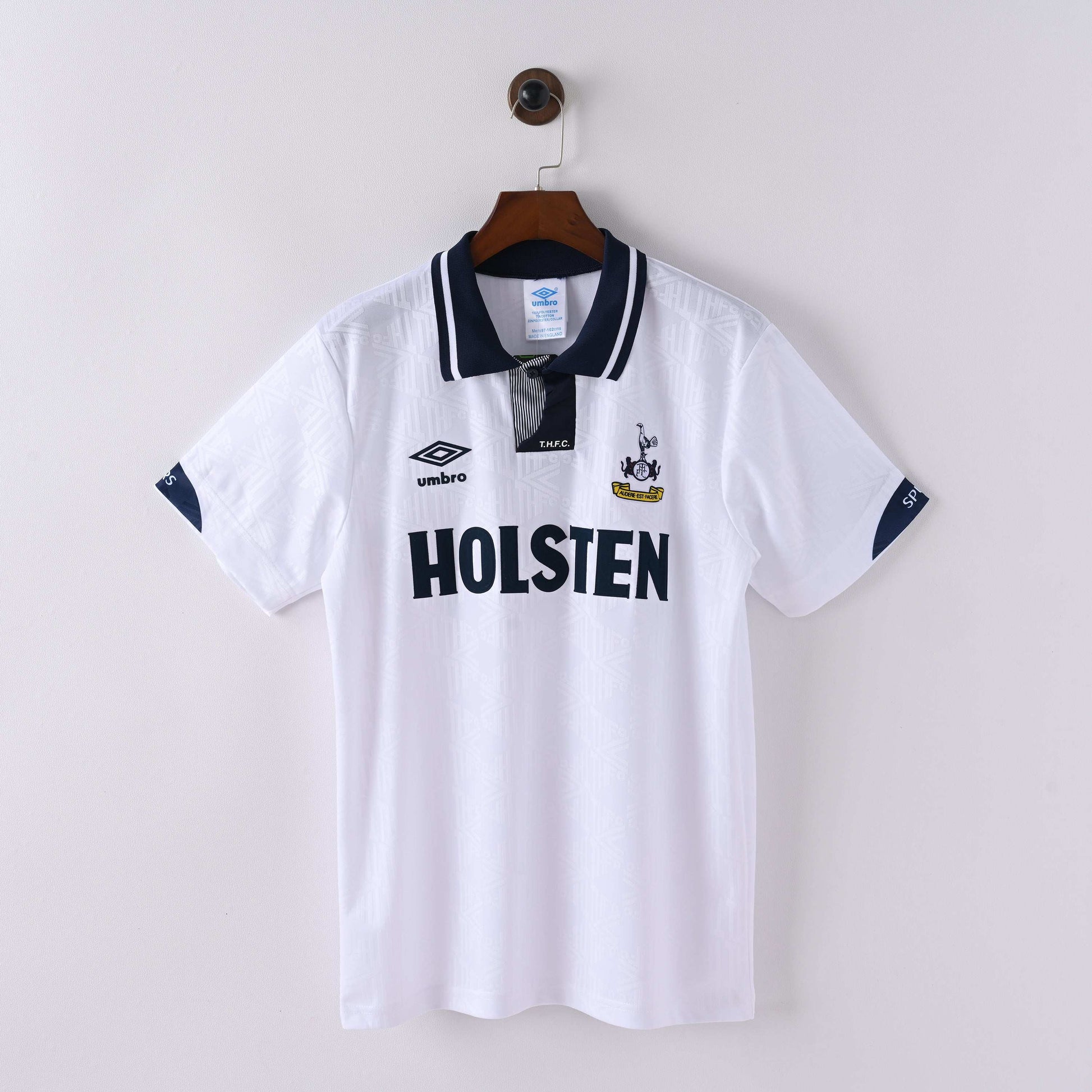 1991-93 Tottenham Hotspurs Home Kit - Retro Classic Kits