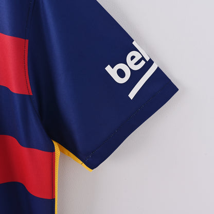 2015-16 FC Barcelona Home Shirt - Retro Classic Kits