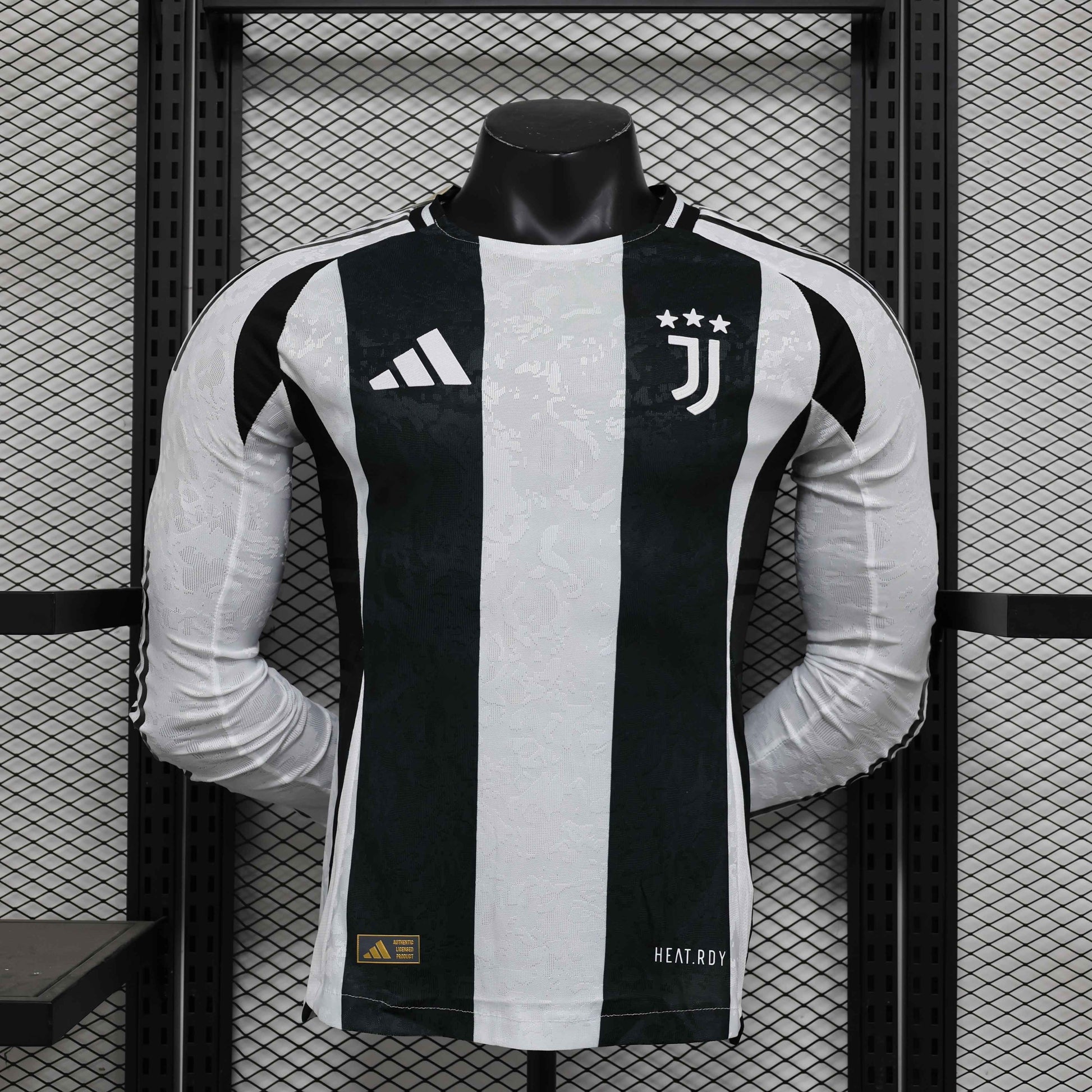 2024-25 Juventus Home Shirt - Long Sleeve [Player Version] - Retro Classic Kits