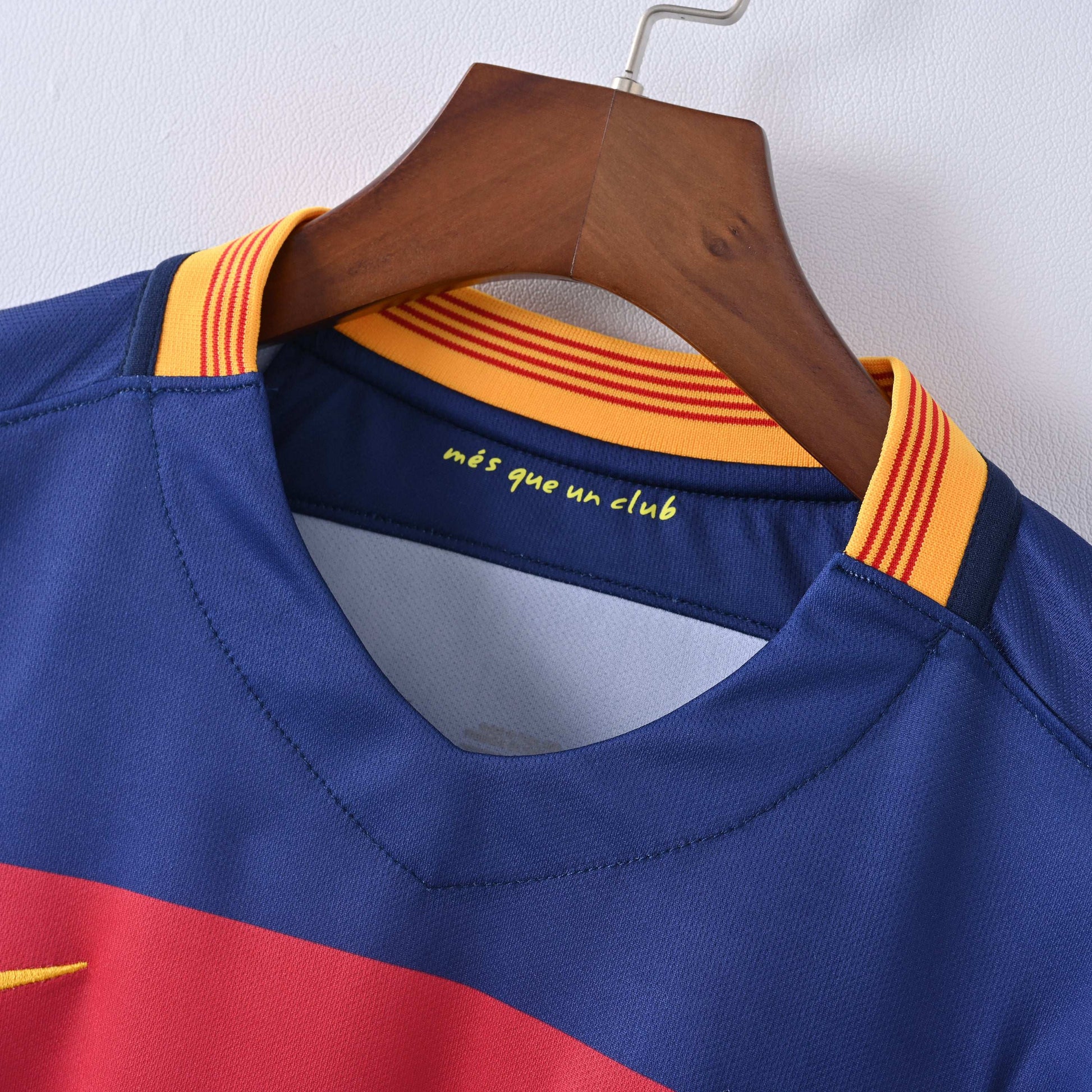 2015-16 FC Barcelona Home Kit - Long Sleeve - Retro Classic Kits