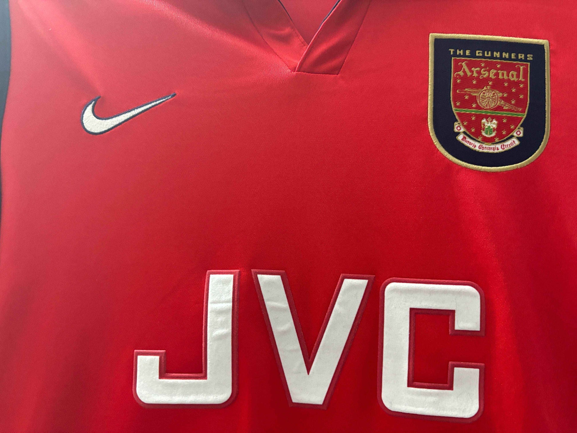 1998-99 Arsenal Home Shirt - Retro Classic Kits