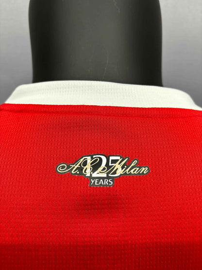 2024-25 AC Milan Home Shirt [Player Version] - Retro Classic Kits