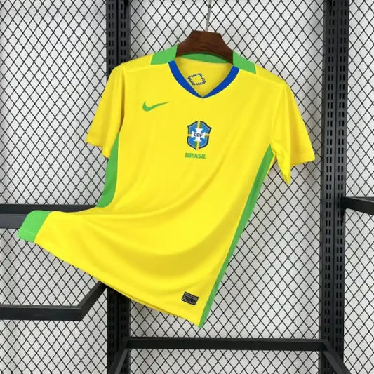 2025 Brazil Home Kit - Retro Classic Kits