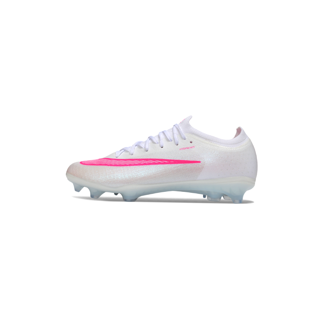 Nike Air Zoom Mercurial Vapor 15 Elite FG - White/Pink Blast/Volt 