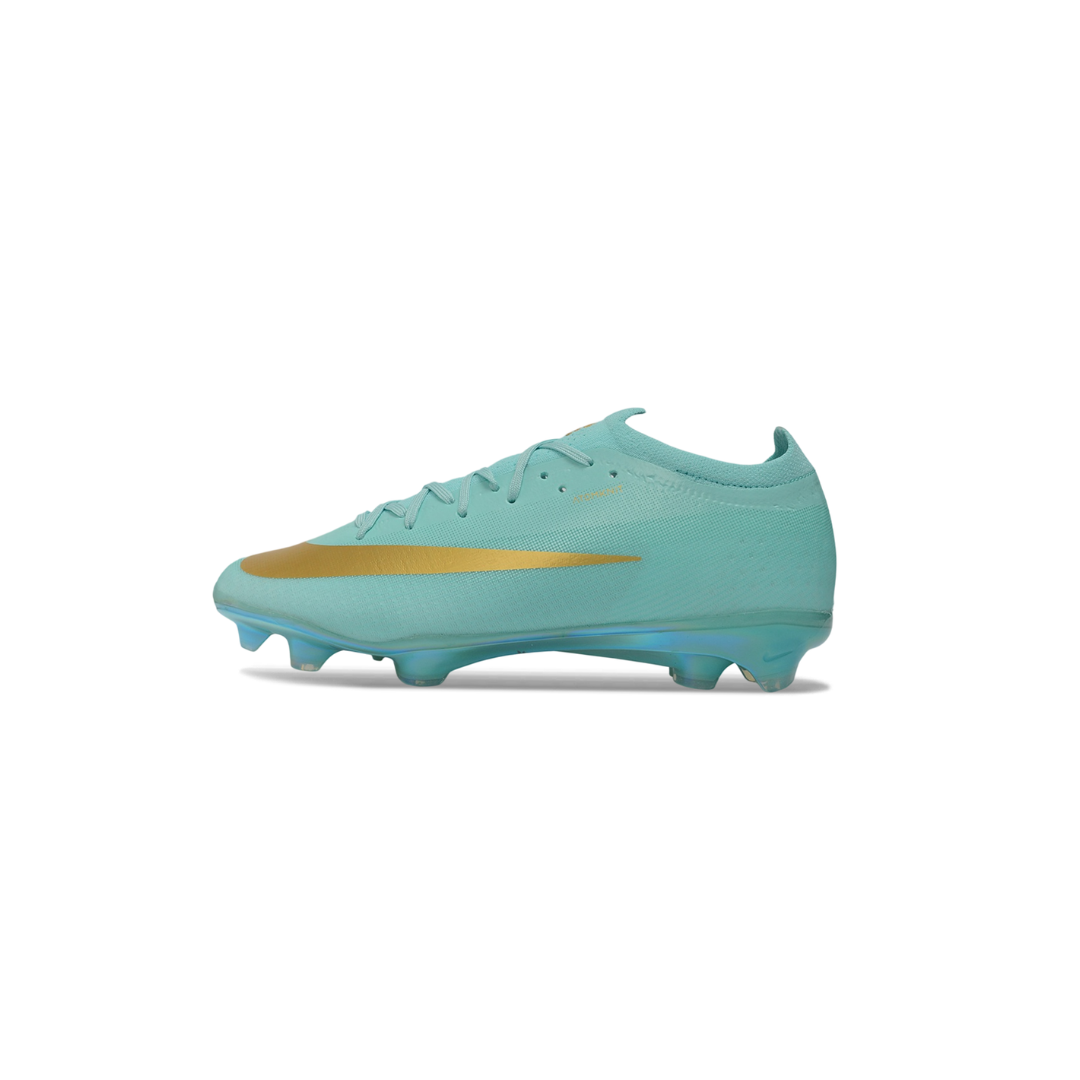 Nike Air Zoom Mercurial Vapor 16 Elite FG - Teal/Gold 