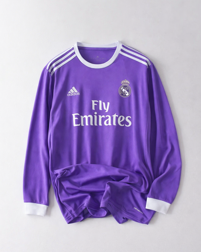 Real Madrid 2016-17 Away Kit - Long Sleeve 