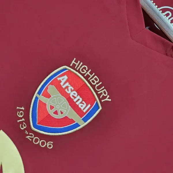 2005-06 Arsenal Home Shirt - Retro Classic Kits