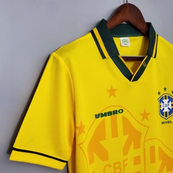 1994 Brazil Home Kit - Retro Classic Kits