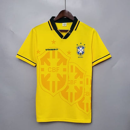 1994 Brazil Home Kit - Retro Classic Kits